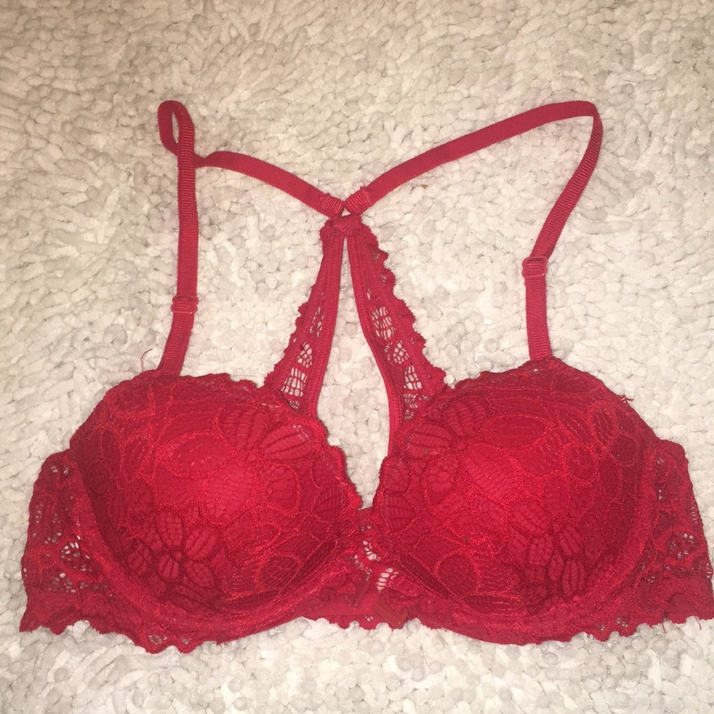 Red🔥 Lace Racerback Bra